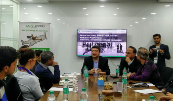 Dr. Rishi shared his business & professional expertise with startups at the Anglepaisa Entrepreneurs Meet.