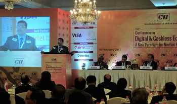 Dr Rishi&rsquo;s speech on cashless & digital economy in the CII Conference held on 16th feb 2017.