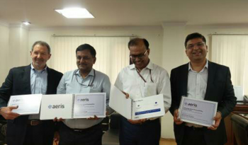 Dr Rishi with others at the Launch of CSR India Chapter in May of 2016.