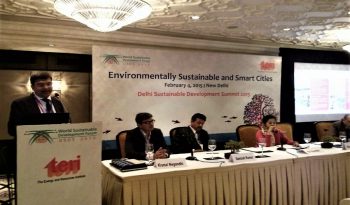 Dr. Rishi's speech at Environmentally Sustainable and Smart Cities