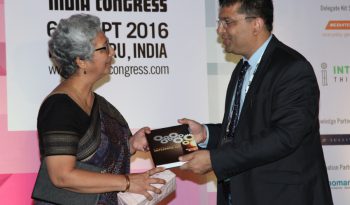 &ldquo;Dr. Rishi with Smt. Rita Teaotia, Secretary, Ministry of Commerce & Industry&rdquo;
